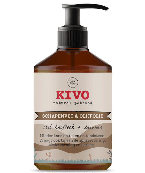 Blaf & Blij - Supplement Schapenvet Olijfolie - 2024